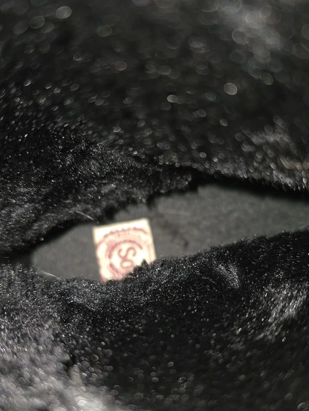 SO Black Faux Fur Button-Detail Women’s Winter Boots